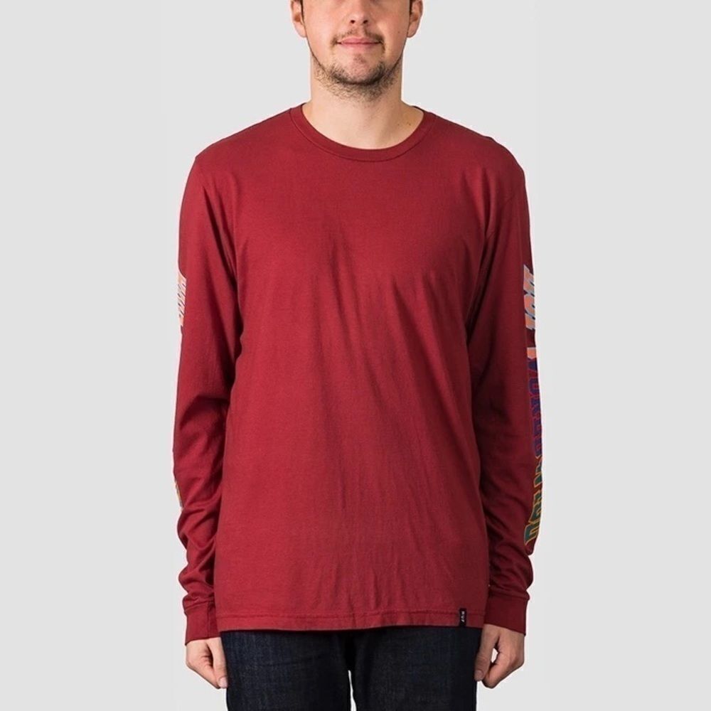 NWT HUF Long Sleeve Shirt Mens Size XL